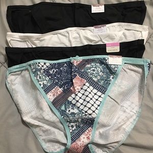 NWT Cacique string bikini panties.